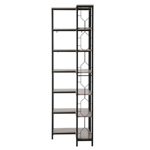 Artiss 6 Tiers Bookshelf Corner Shelf Bookcase Display Shelves Oak