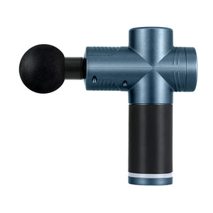 30 Speed Massage Gun | 4 Heads | Vibration Muscle Massager | Chargeable | Blue