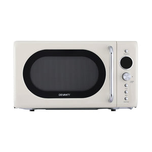 20L Microwave Oven | 700W, Cream | Compact & Efficient