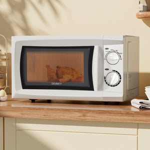 20L Microwave Oven | 800W, White | Compact & Efficient