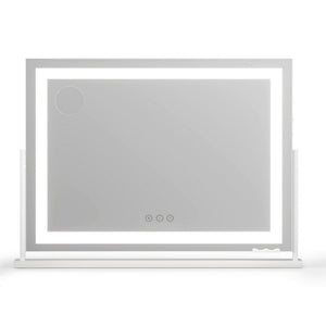 Makeup Vanity Mirror | 80x58cm | 360° Rotatable | Adjustable LED Light Strip