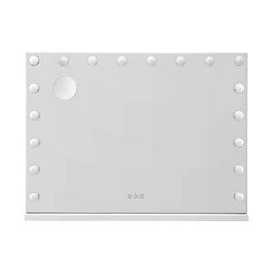 Embellir Makeup Mirror 80x58cm Hollywood Vanity with LED Light Tabletop Wall