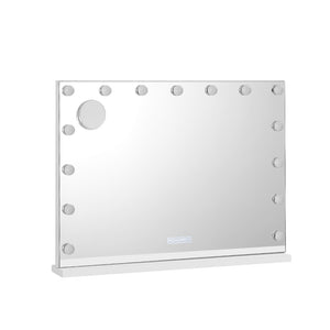 Bluetooth Makeup Mirror | 80x58cm | Hollywood Vanity | With LED Light | Wall