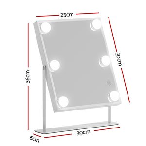 Embellir Bluetooth LED Makeup Mirror | Mirrors | Lighted | Vanity | Hollywood | 25x30cm