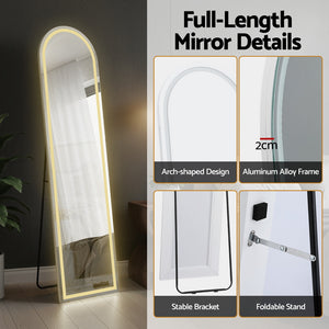 LED Full Length Mirror | 160cm | Floor Dressing Mirror