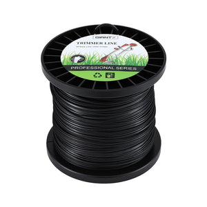 Trimmer Line 100m | Whipper Snipper Cord 2.4mm | Star Nylon String | Black