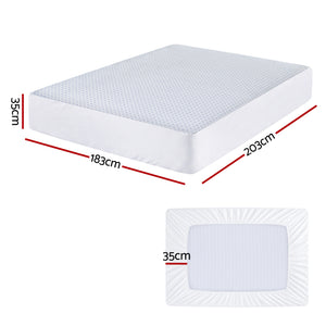 Waterproof Cooling Mattress Protector | Deep Pocket | King