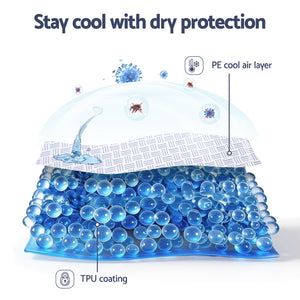 Cooling Mattress Protector | Waterproof Deep Pocket | King Single