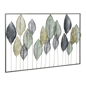 Metal Wall Art | Hanging Sculpture | Home Decor | Leaf Tree of Life | Framed