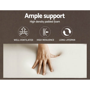 Wooden Office Chair | PU Seat | Black Brown