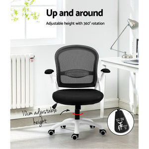 Mesh Office Chair | Mid Back | Black