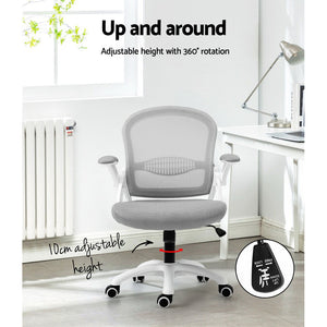 Mesh Office Chair | Mid Back | Grey