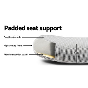 Mesh Office Chair | Mid Back | Grey