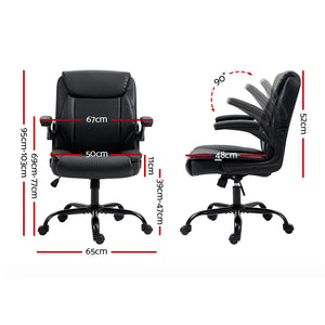 Executive Office Chair | Mid Back | Black