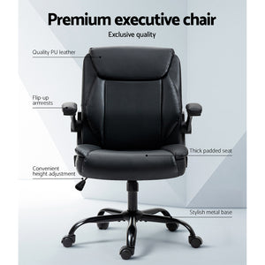 Executive Office Chair | Mid Back | Black