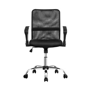 Mesh Office Chair | Mid Back | Black