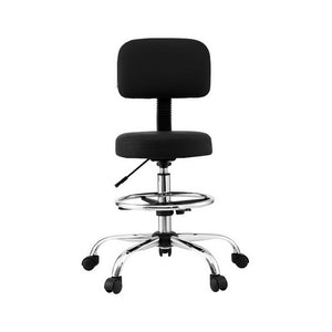 Office Chair | Drafting & Standing Desk | Ergonomic | PU Leather | Black