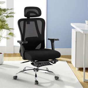 Ergonomic Mesh Office Chair | Comfortable Desk Chair | Black