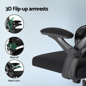 Ergonomic Office Chair | Mesh Chair | Black | Comfortable for Long Hours