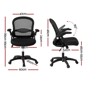 Mesh Office Chair | Computer & Gaming Desk | Work & Study | Mid Back Support