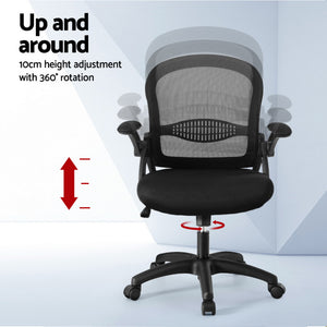 Mesh Office Chair | Computer & Gaming Desk | Work & Study | Mid Back Support
