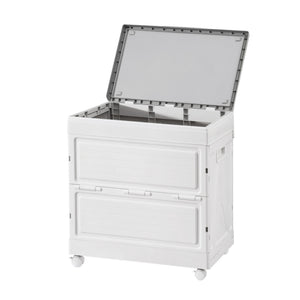 Outdoor Storage Box | 159L | Stackable Cupboard | Camping Organiser | Wheels