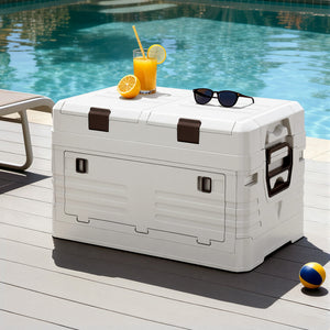 Outdoor Storage Box | 40L | Foldable Collapsible Camping Bin | Organiser