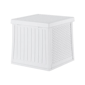 Outdoor Storage Box | 56L Container | Lockable Indoor Garden Toy Tool Shed