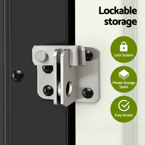 Gardeon Outdoor Storage Cabinet Garden Shed Steel Tool Lockable Cupboard Adjustable Shelves