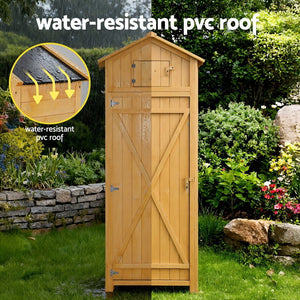 Outdoor Storage Cabinet | Folding Table | Adjustable Cupboard | Tool Organiser