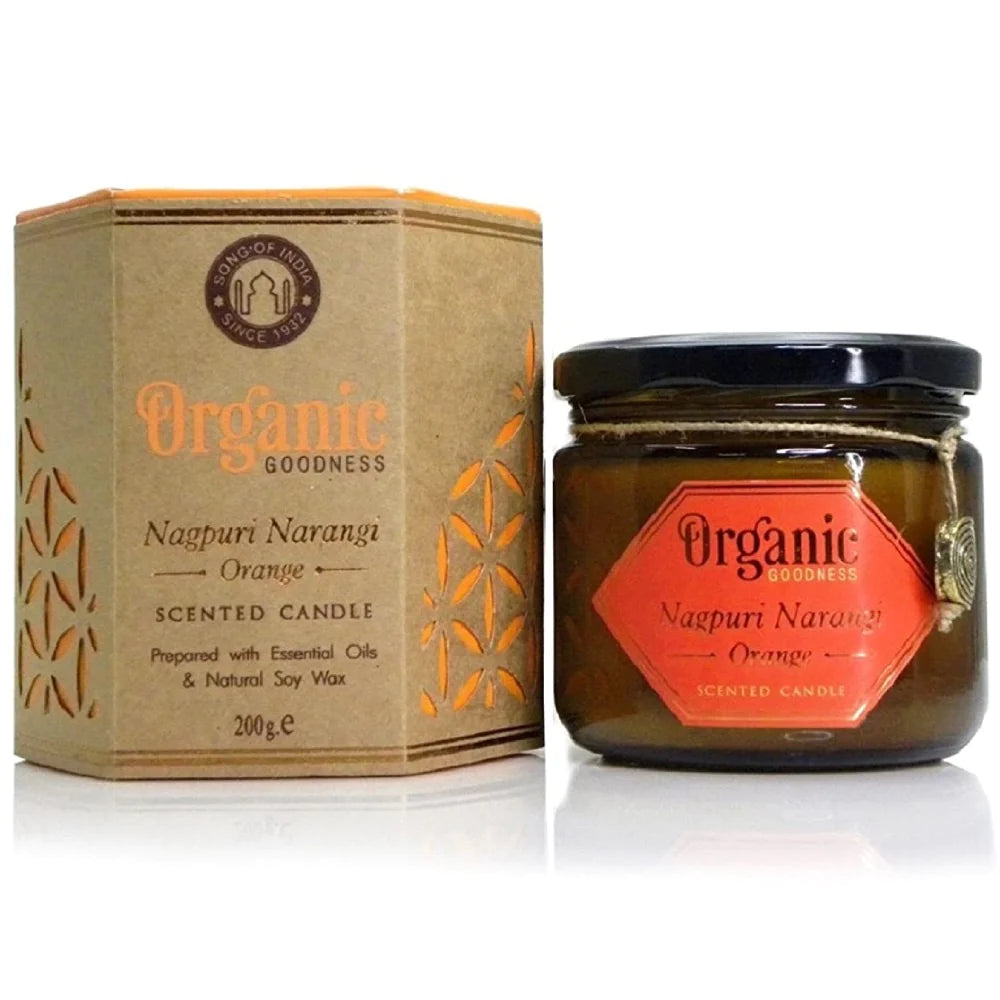 Organic Goodness Orange Candle | 60hr Burn Time