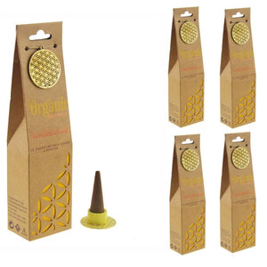 Organic Goodness Sandalwood Incense Cones | 60 Pack