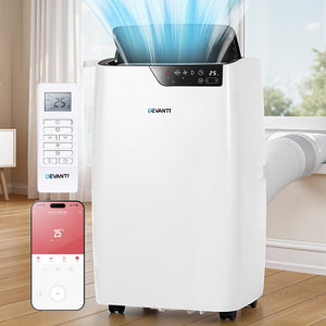 Portable Air Conditioner 3-in-1 | Dehumidifier & Fan | 12,000BTU Cooling