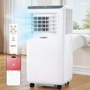Portable Air Conditioner 3-in-1 | Dehumidifier & Fan | 7000BTU Cooling
