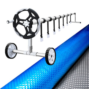 Pool Cover 500 Micron | 11x4.8m Swimming Pool Solar Blanket 5.5m Roller