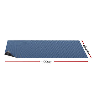 Aqua Buddy Pool Cover | 11x4.8m | 600 Micron | Solar Blanket | Blue & Black