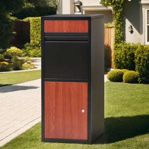 Parcel Letterbox | Drop Box Package | Black