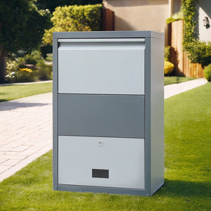 Parcel Letterbox | Drop Box Package | Grey