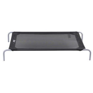 Elevated Dog Bed | Heavy Duty Trampoline Style | 90x137cm | Black