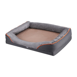 Orthopedic Dog Bed | Plush Fleece | Washable | Sofa Style Cushion