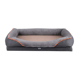 Orthopedic Dog Bed | Plush Fleece | Washable | Sofa Style Cushion