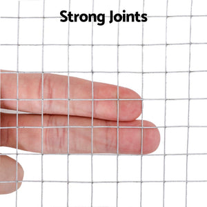 Poultry Fence Roll | Chicken Wire Mesh Netting | 25m x 1.2m