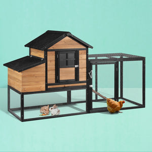 Chicken Coop Rabbit Hutch | Extra Large Wooden Run Cage