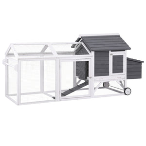 Chicken Coop Rabbit Hutch | Extra Large Wooden Run Bunny Cage