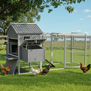 Extra Large Chicken Coop | Wooden Run | Rabbit Hutch / Poultry House | Outdoor