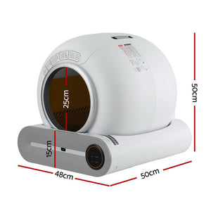 Automatic Cat Litter Box | Self-Cleaning Large Smart Toilet Tray App Control 9L