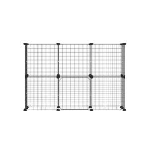 i.Pet Pet Dog Playpen Enclosure Cage 20 Panel Puppy Fence Play Pen Foldable Metal