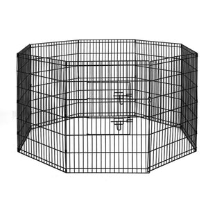 36" 8 Panel Dog Playpen | Pet Fence Exercise Cage Enclosure Play Pen