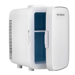 Portable Mini Fridge | Cooler & Warmer | 12V + 220V | White