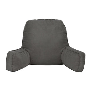 Reading Pillow | Back Rest | Lumbar Support Cushion | Grey
